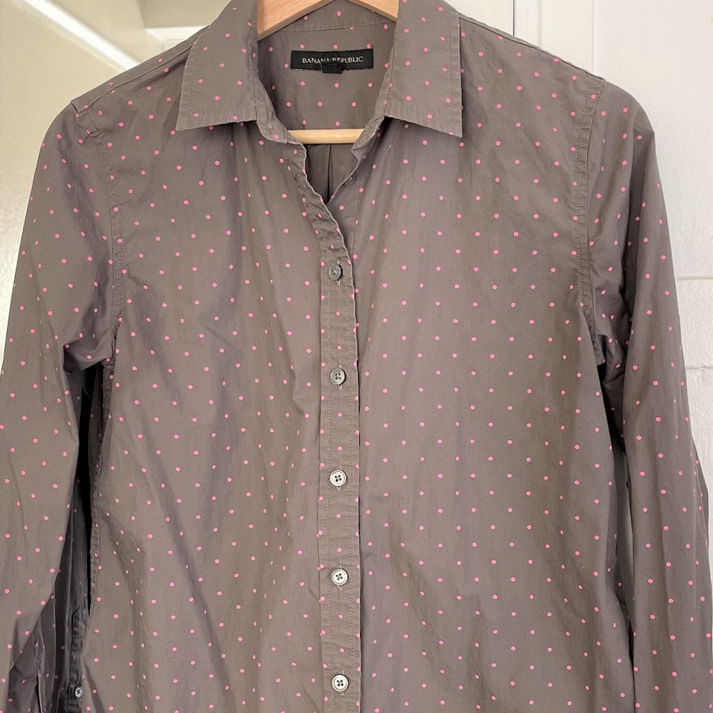 Polka Dot Shirt BANANA REPUBLIC